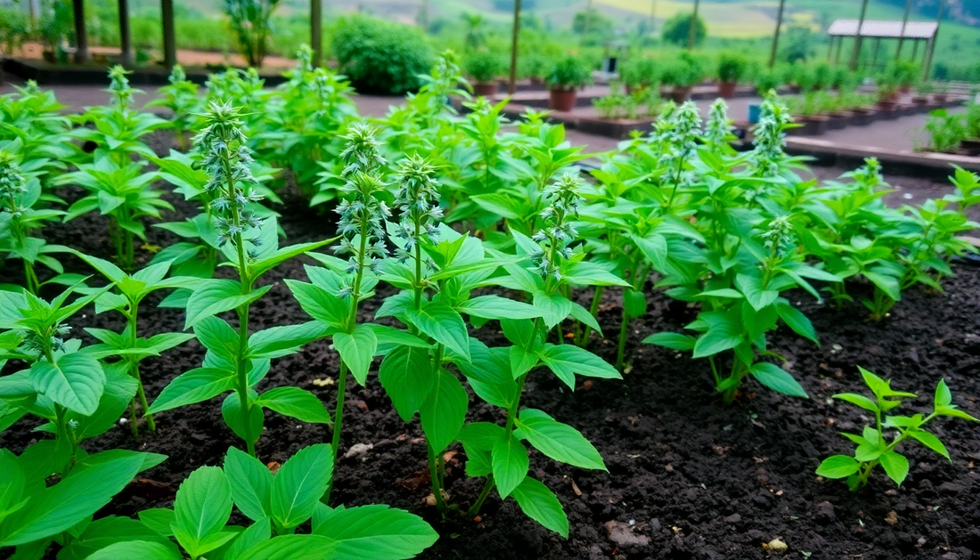 Cultivating Tulsi (Holy Basil): A Thriving Ayurvedic Treasure in Your Sarjapur Garden