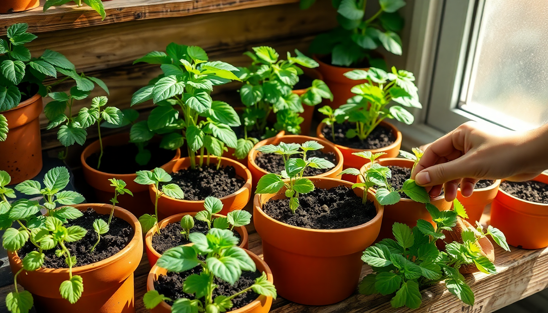 The Perfect Potting Mix for Your Indoor Edible Garden