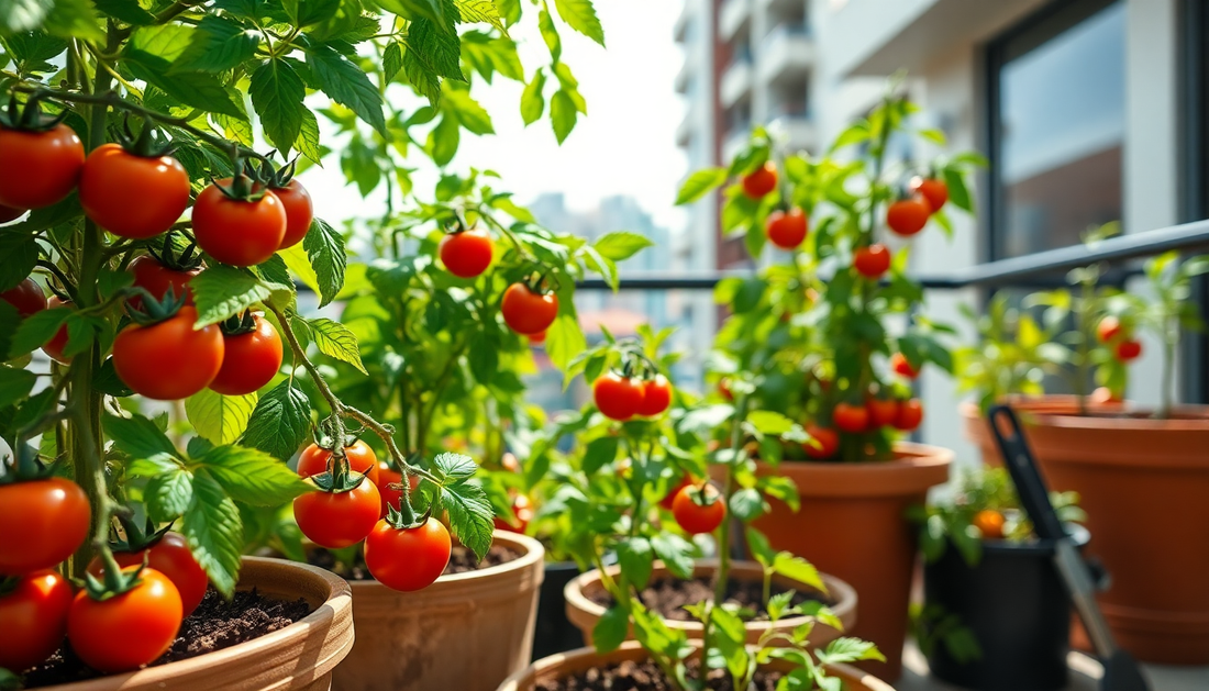 Grow Juicy Tomatoes on Your Balcony in Sarjapur