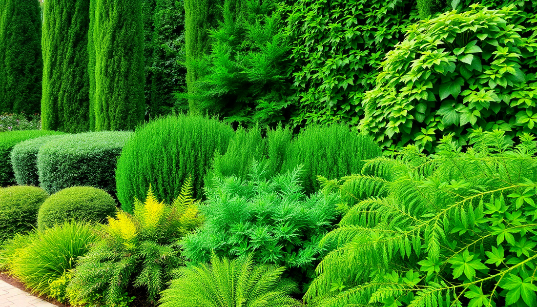 Evergreen Plants That Stay Lush Year-Round