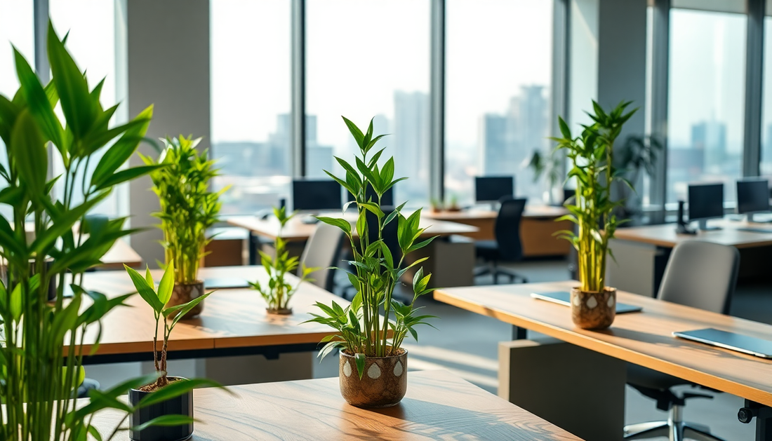 Top Lucky Bamboo & Money Plant Gifts for Prosperity in Bangalore Offices