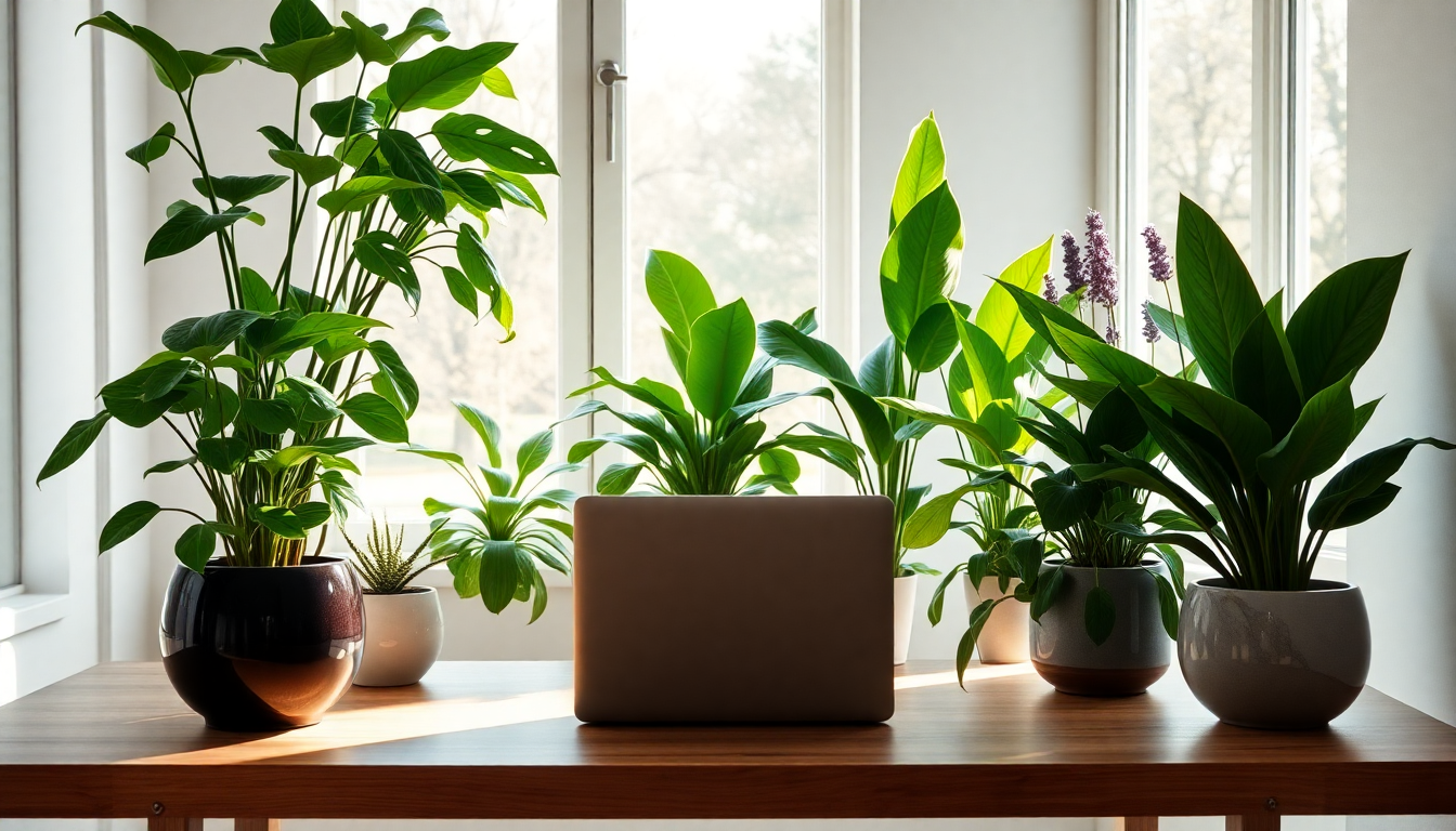 The Best Plants for Enhancing Focus and Productivity in Sarjapur Road with Idyl