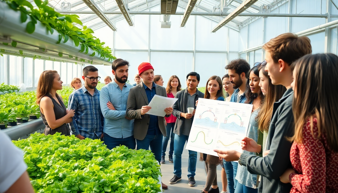 Unlock the Secrets of Sustainable Farming: Idyl's Hydroponic Workshop on Nutrient Cycling & Reuse