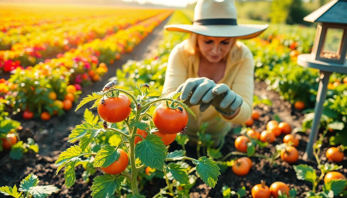 Cultivating a Thriving Vegetable Garden with Organic Pest Control
