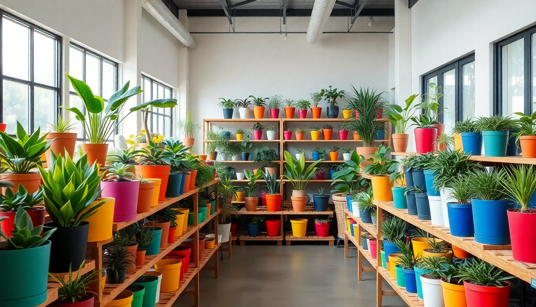 Discover the Perfect Plastic Pots for Your Plants at Idyl in Sarjapur Road