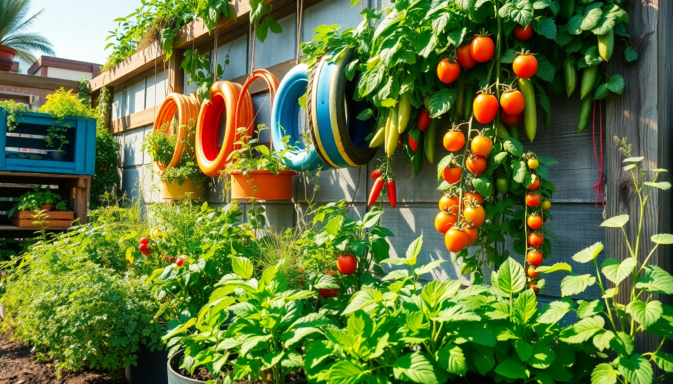 Grow Your Own Veggies: A Sustainable Approach with Recycled Materials