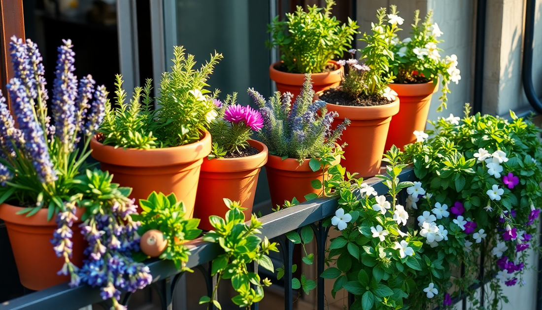 Elevate Your Balcony with These Fragrant Plants for Clay Pots
