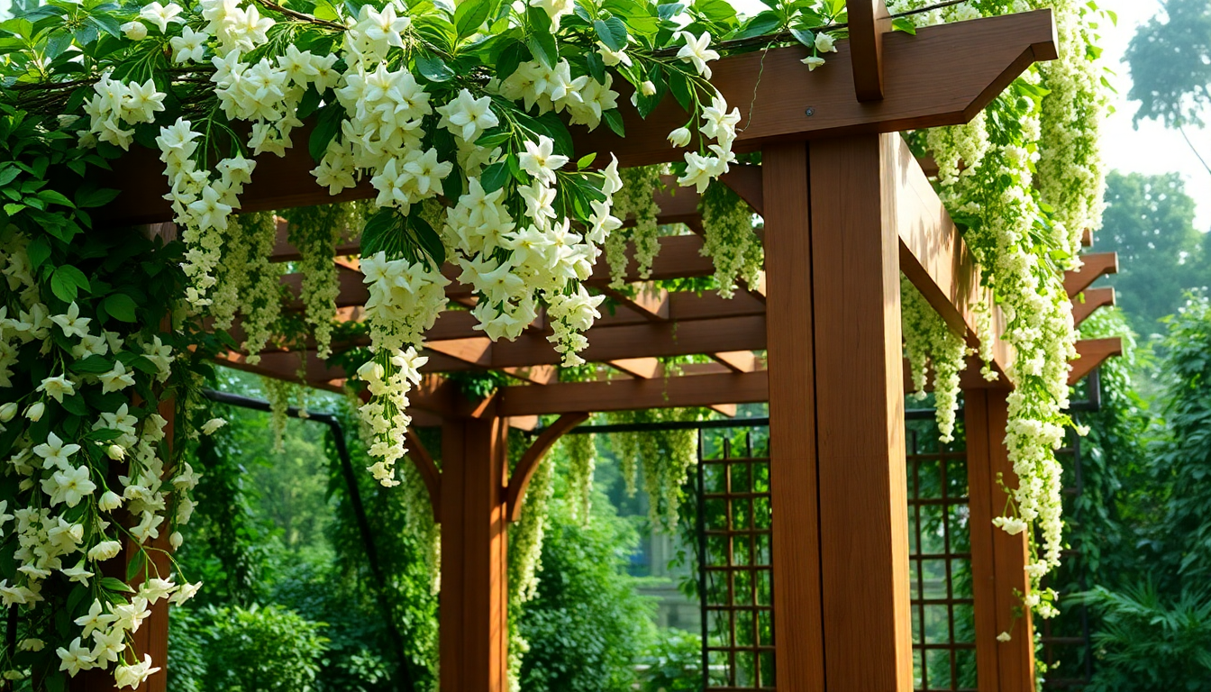 Elevate Your Pergola with Monsoon-Blooming Jasmine Varieties from Idyl