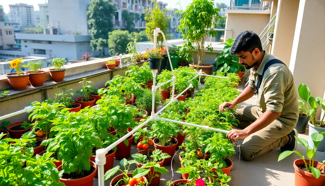 Transforming Your Terrace Garden: A Step-by-Step Guide to Setting Up a Drip Irrigation System in HSR Layout