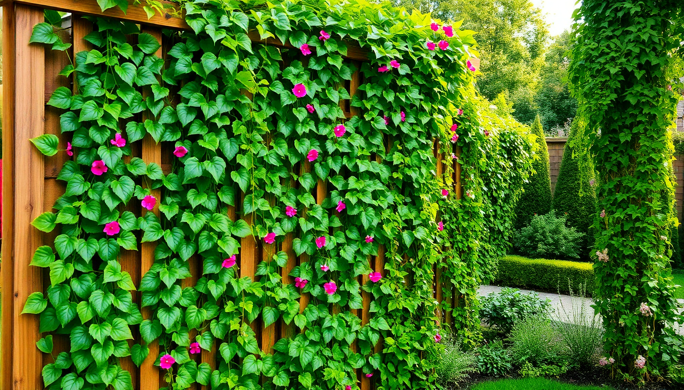 Elevate Your Outdoor Space: Fast-Growing Annual Climbers to Screen Fences in HSR Layout