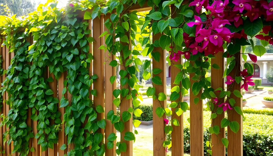 Elevate Your Outdoor Space: The Best Climbing and Creeping Plants for Home Fencing in Sarjapur