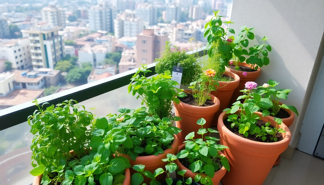 Elevate Your Balcony Garden: The Best Plants for High-Rise Apartment Dwellers in Sarjapur