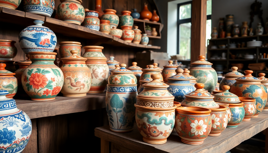 Discover the Charm of Hand-Painted Ceramic Pots: Your Guide to the Best Pottery Shops in Sarjapur Road