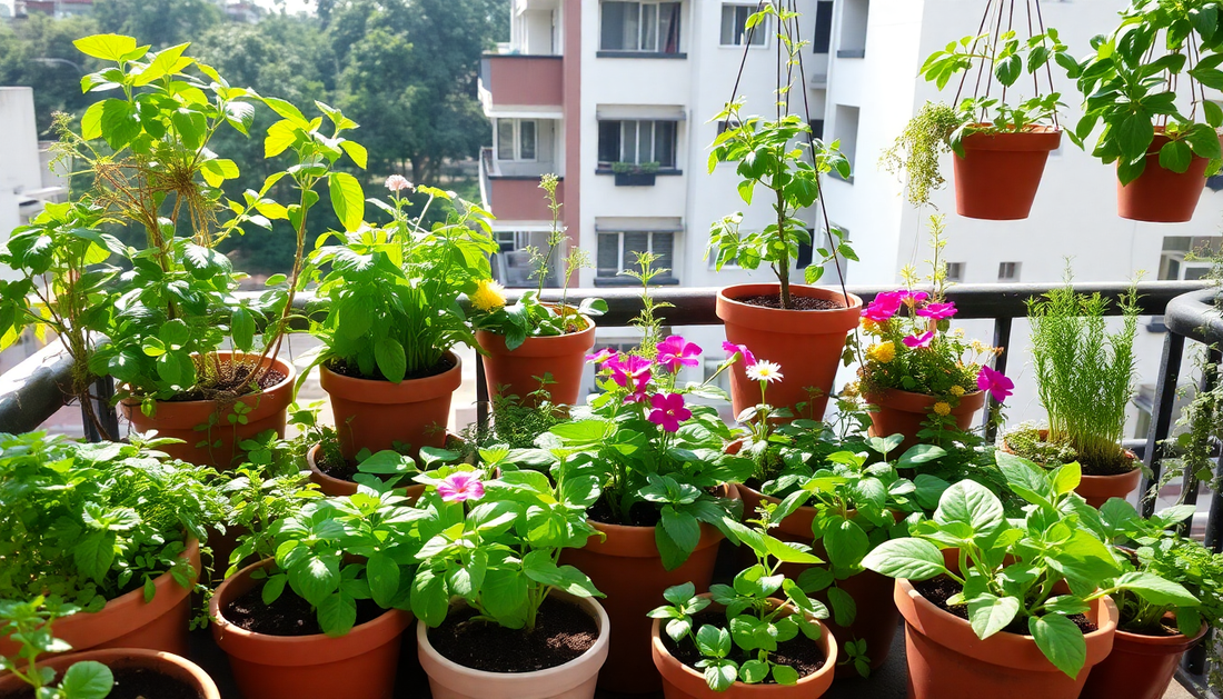 Balcony Garden Plants That Love Bangalore Winters in HSR Layout