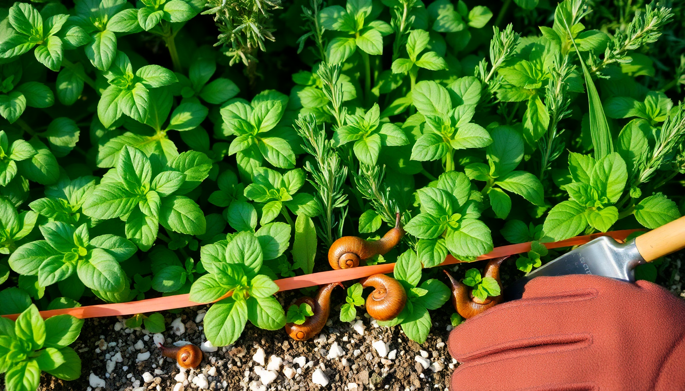 Outsmart the Slimy Invaders: Protecting Your Herb Garden from Slugs and Snails