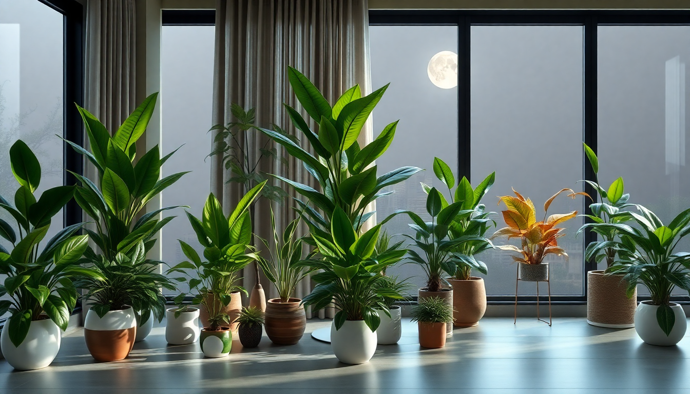 The Best Plants for Purifying Indoor Air at Night in Sarjapur Road with Idyl