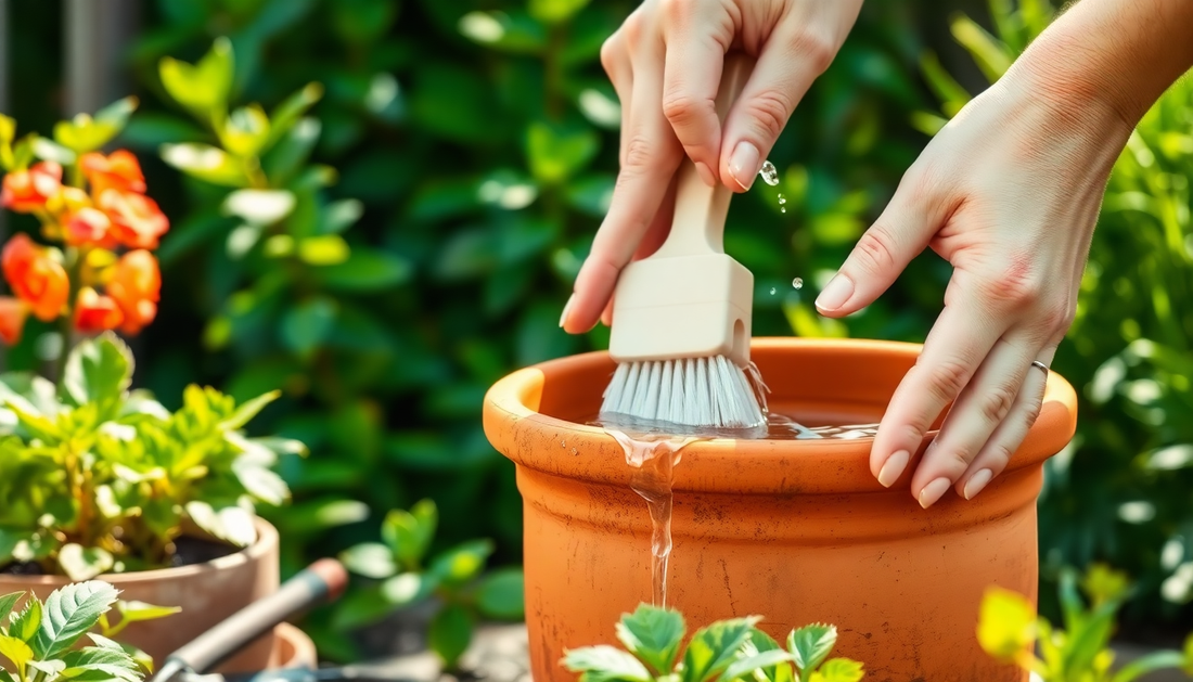 How to Clean Stains from Terracotta Pots in HSR Layout Gardens
