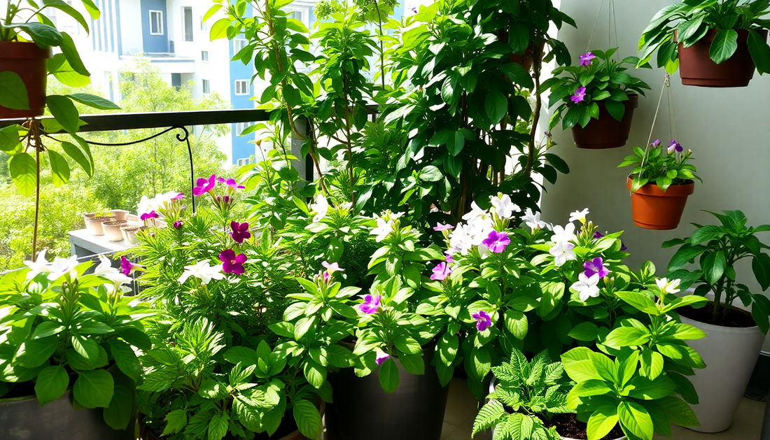 Embrace the Shade: Top Flowering Plants for Balconies in HSR Layout