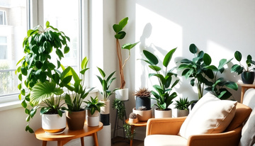 How to Set Up a Plant Corner in Your Living Room – HSR Layout Ideas by Idyl