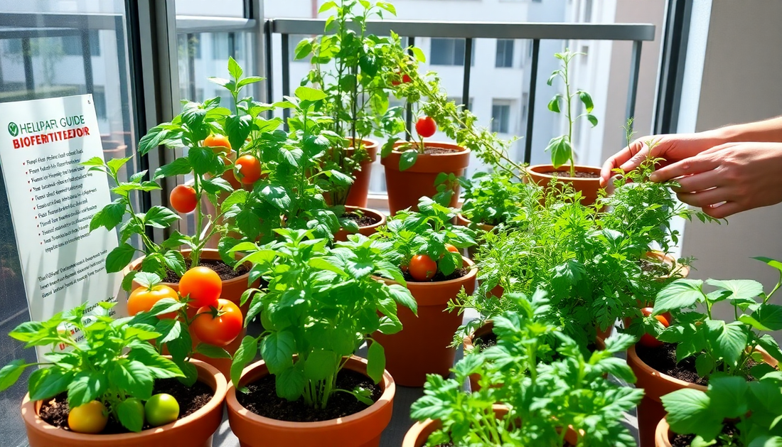 How to Use Biofertilizers on Balcony Vegetables – HSR Layout Home Tips
