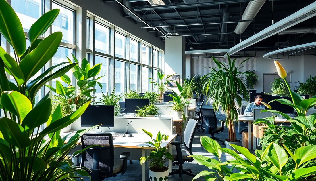 Breathe Easy: The Best Plants for Improving Air Quality in Your HSR Layout Office
