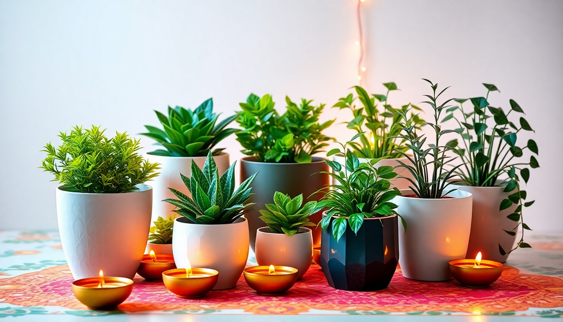 Idyl's Bestselling Plastic Pot Plants to Gift in Bangalore This Diwali