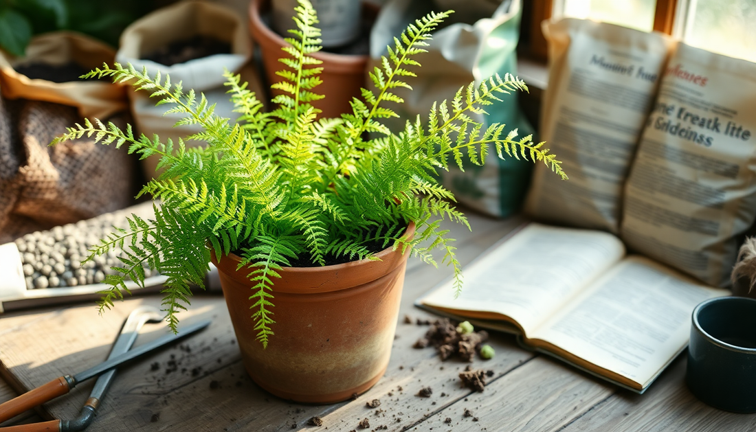 The Ultimate Guide to Creating the Perfect Potting Mix for Your Indoor Ferns
