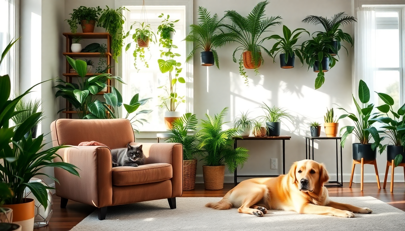 The Best Indoor Plants for Pet Owners Keeping Your Furry Friends Safe