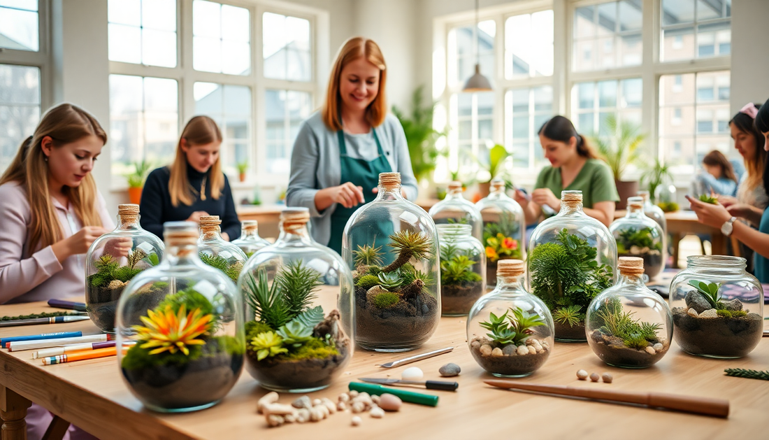 Build a Terrarium for Gifting: Step-by-Step Workshop