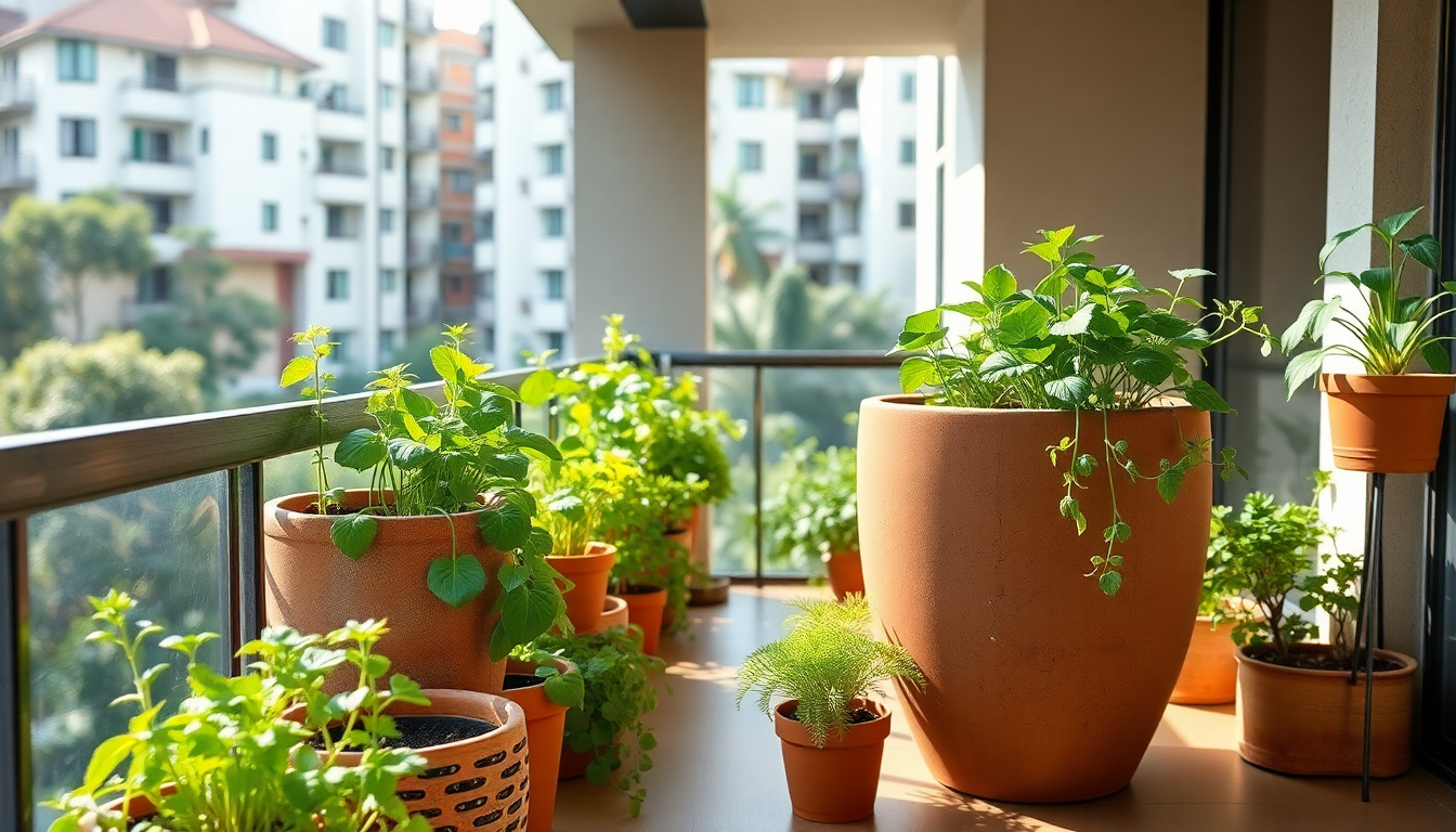 Terracotta Pots vs. Cement Planters – What Works Best in Sarjapur Apartments?