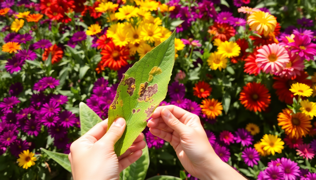 Preventing and Treating Leaf Blight on Outdoor Flowers