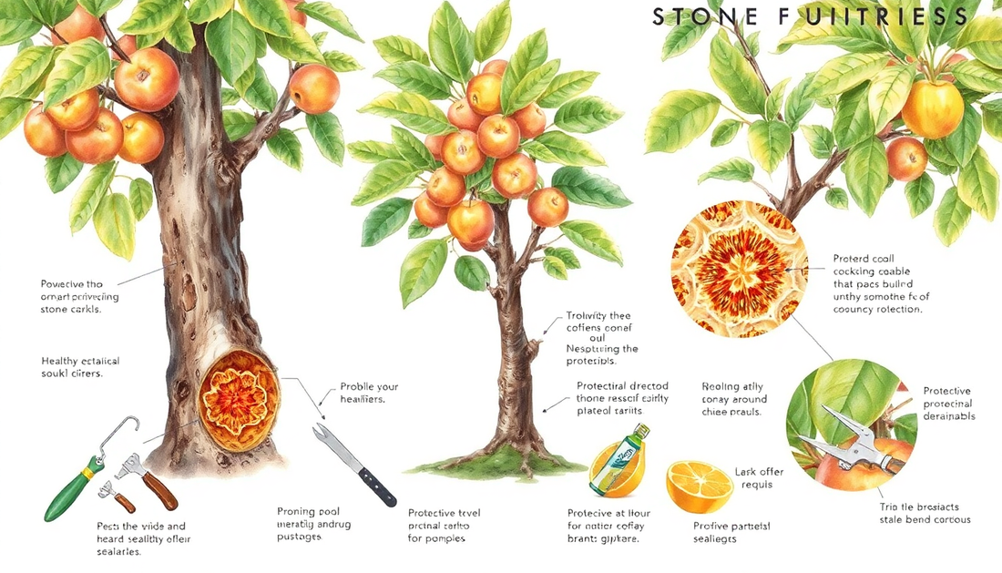 Preventing Bacterial Canker in Your Stone Fruit Trees