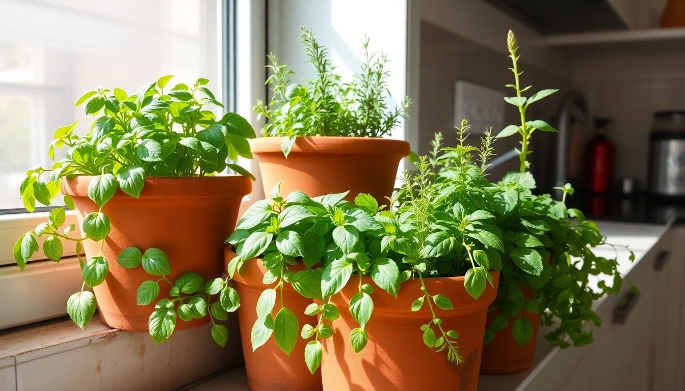 Elevate Your Kitchen with the Best Herbs to Grow in Terracotta Pots in HSR Layout