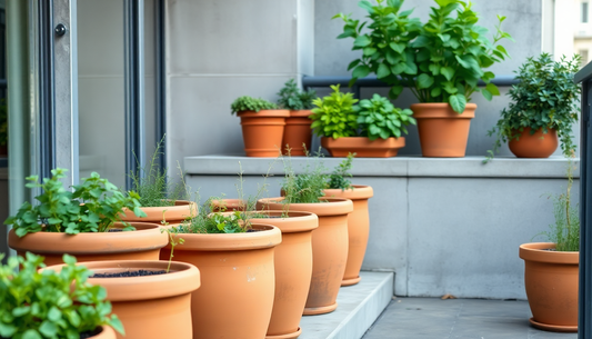 Terracotta Planters for Small Spaces in Sarjapur: Idyl's Design Guide