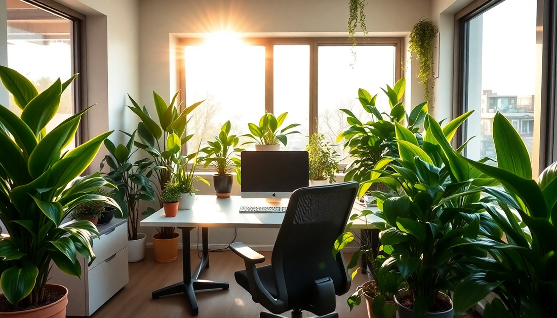Breathe Easy: The Best Air-Purifying Plants for Your Workspace Near Sarjapur Road