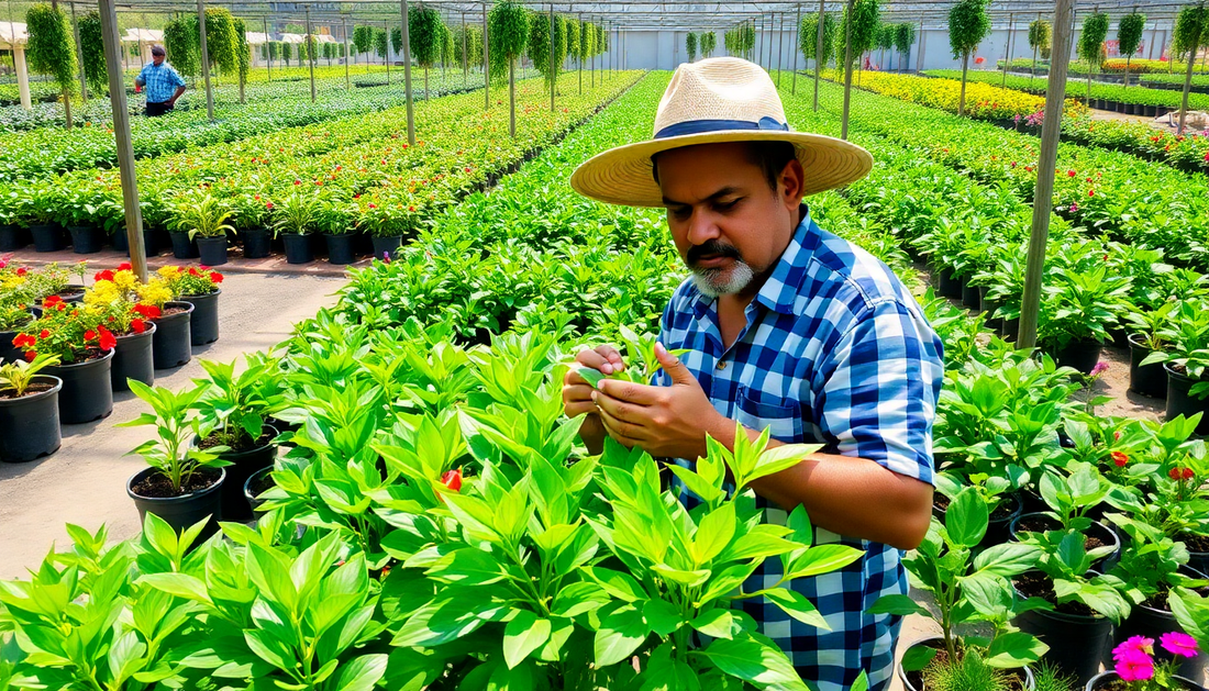 How to Pick Healthy Outdoor Plants from a Nursery in HSR Layout