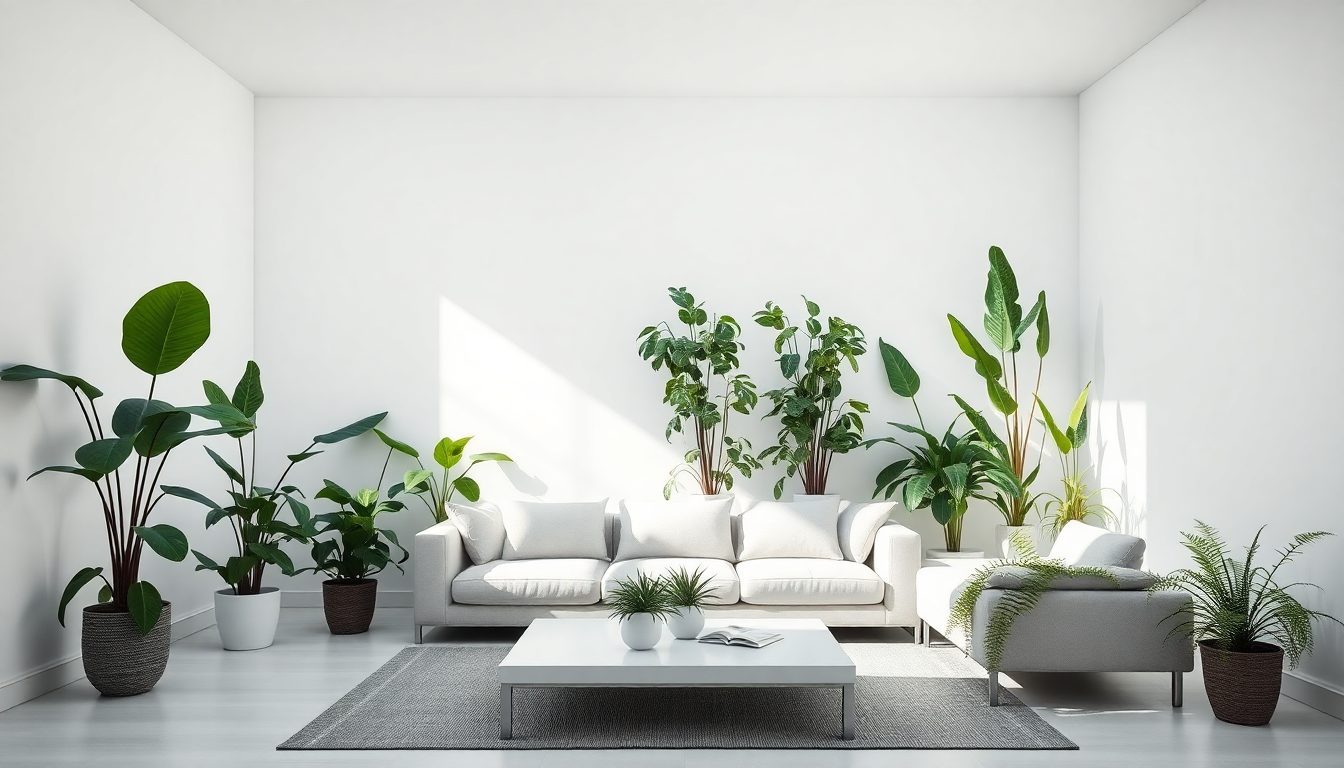 Elevate Your Monochromatic Interiors with These Stunning Indoor Plants