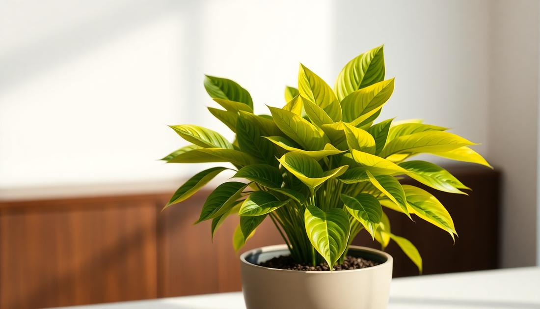Gold Money Plant in Ceramic Pot – Premium Gifting at Idyl Bangalore
