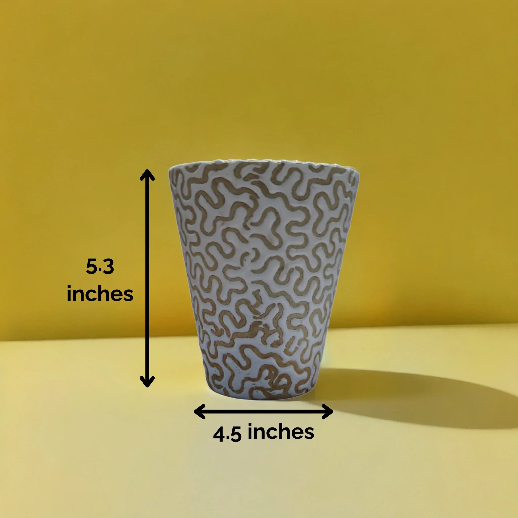 Swirl Statement (Ceramic Pot)